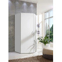 Armoire d'angle moderne blanche Jesy