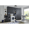 Surmeuble 1 porte graphite profondeur 54 cm Jesy