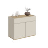 Buffet/bahut moderne 80 cm cachemire/chêne chopin Grana
