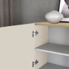 Buffet/bahut moderne 120 cm cachemire/chêne chopin Grana