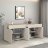 Buffet/bahut moderne 160 cm cachemire/chêne chopin Grana
