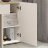 Buffet/bahut moderne 160 cm cachemire/chêne chopin Grana