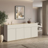 Buffet/bahut moderne 160 cm cachemire/chêne chopin Grana