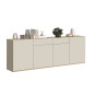 Buffet/bahut moderne 200 cm cachemire/chêne chopin Grana