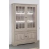 Vitrine contemporaine chêne clair Phoenix