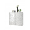 Buffet haut 2 portes design laqu&eacute; Andreasse