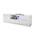 Meuble TV design 181 cm laqu&eacute; Andreasse