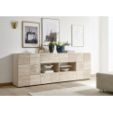 Buffet/bahut moderne 2 portes/4 tiroirs ch&ecirc;ne samoa Orlane