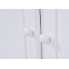 Buffet rustique en pin massif blanc Valence