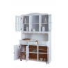 Vaisselier/argentier 130 cm style campagne en pin massif Vilo