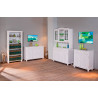 Vaisselier/argentier 130 cm style campagne en pin massif Vilo