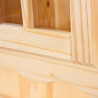 Vaisselier/argentier 130 cm style campagne en pin massif Vilo