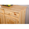 Buffet/bahut style campagne 130 cm en pin massif Vilo