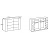 Armoire adulte moderne 270 cm Filippa