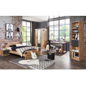 Chambre enfant industrielle ch&ecirc;ne/anthracite Scotland