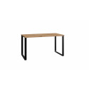 Bureau droit enfant industriel ch&ecirc;ne/anthracite Scotland