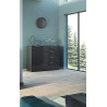 Buffet/bahut moderne 134 cm Sophia