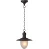 Suspension vintage lanterne en métal Faen