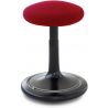 Tabouret ergonomique réglable en hauteur 57-79 cm revêtement tissu Aline