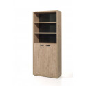Armoire combin&eacute;e de bureau contemporaine ch&ecirc;ne dor&eacute; Balto