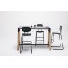 Bureau haute de réunion scandinave H 90 cm Lauren