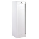 Classeur &agrave; rideau contemporain H 140 cm Hilda