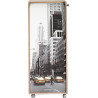 Caisson de bureau à rideau mobile H 117 cm Argo