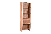 Bibliothèque en bois massif