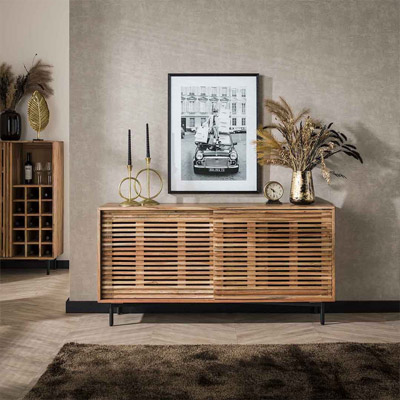 Buffet en bois massif
