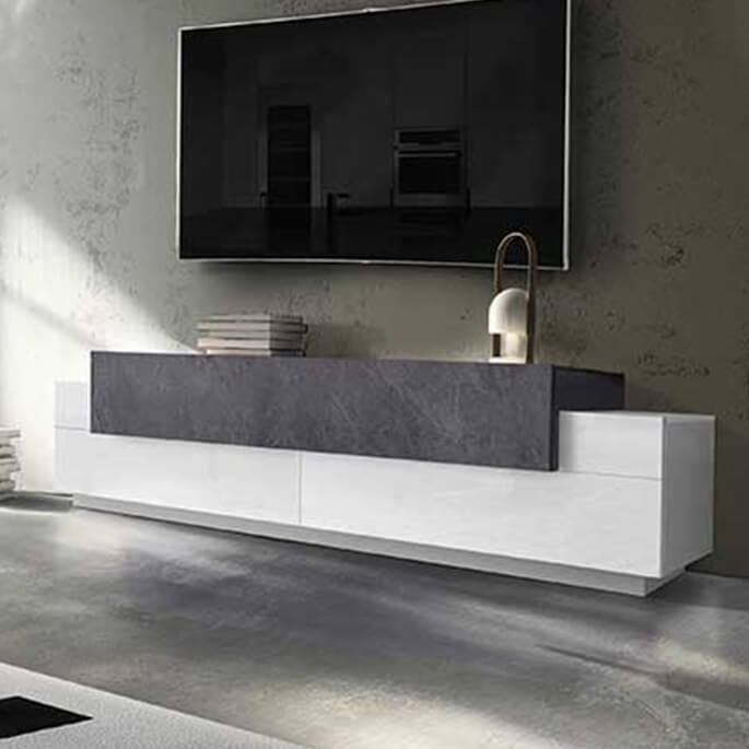 Meuble TV moderne 200 cm