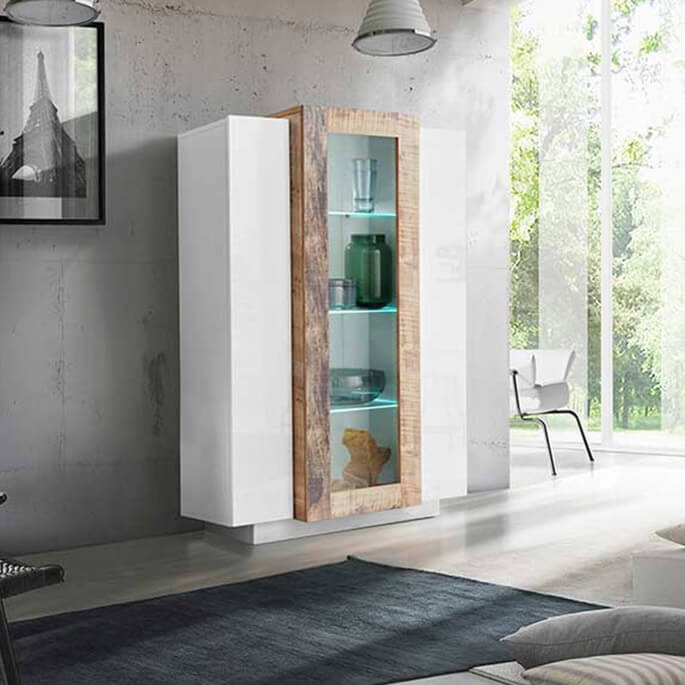 Vitrine moderne 80 cm