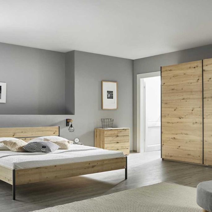 Armoire de chambre blanche de 181 cm de hauteur