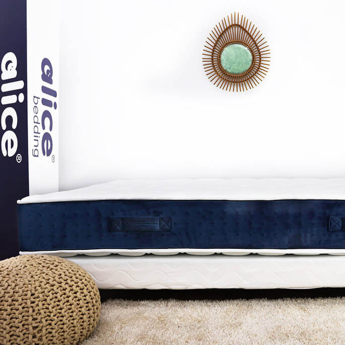 Matelas à ressorts ensachés à 7 zones de confort