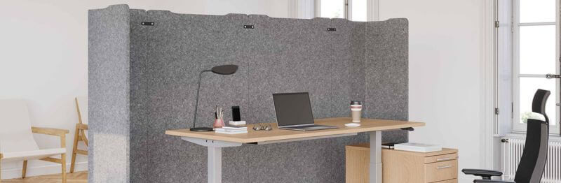 Quelle est la cloison acoustique la plus pratique pour le bureau ?