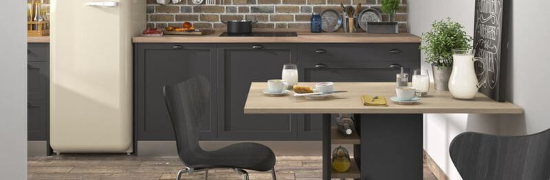 Les tables de cuisine classiques