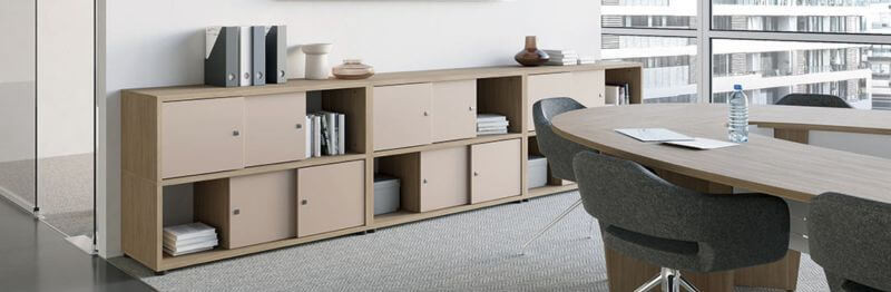 Où placer des meubles de rangement en entreprise ?